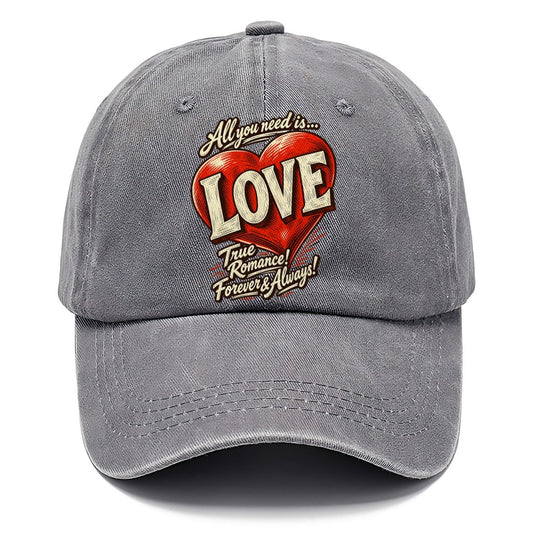 All You Need Is Love Heart Classic Cap – Urban Haze