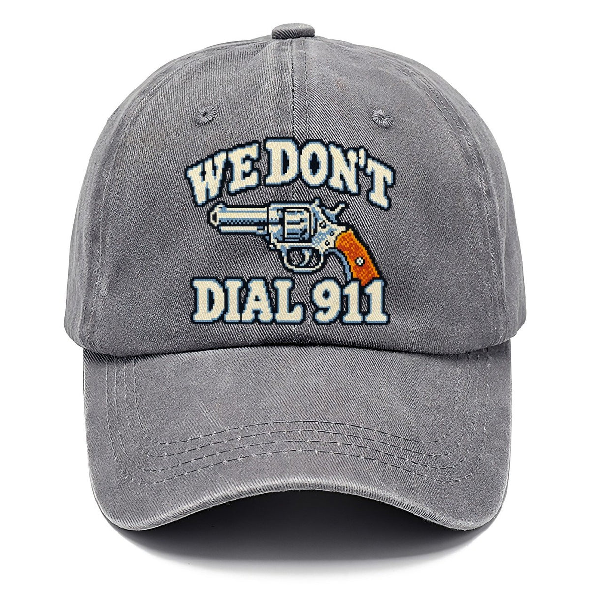 Arcade Pixel We Don't Dial 911 Classic Cap – Urban Haze