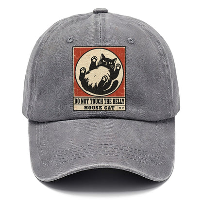 Do Not Touch The Belly Neko Says No Classic Cap – Urban Haze