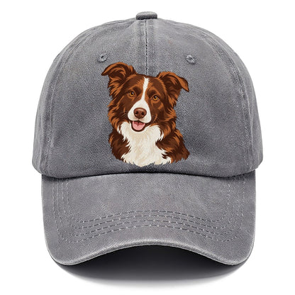 Brown and White Aussie Dog Classic Cap – Urban Haze