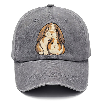 Rabbit And Guinea Pig Small Pet Logos Classic Cap – Urban Haze