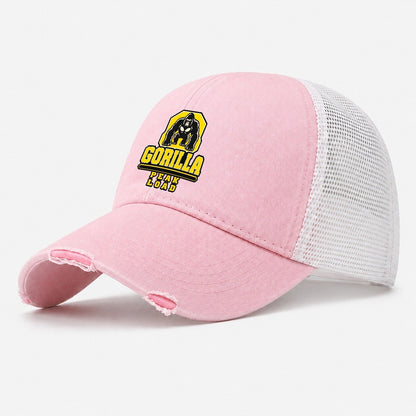 Gorilla Peak Load Heavy Duty Washed Trucker Hat – Light Pink