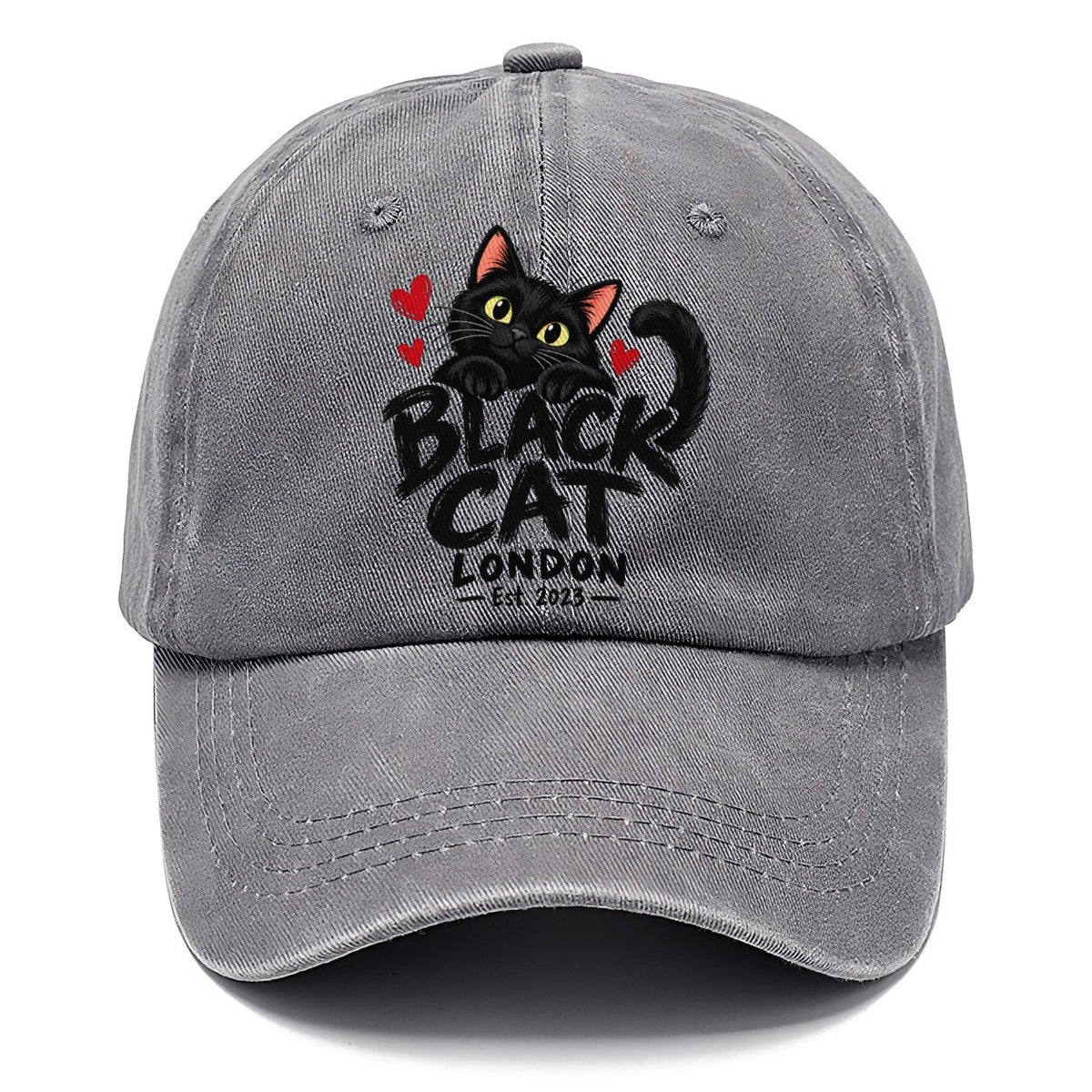 Black Cat London Est. 2023 Classic Cap – Urban Haze