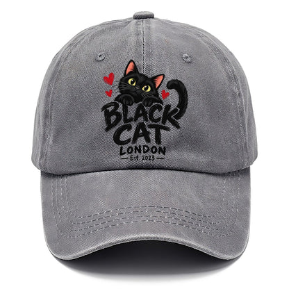 Black Cat London Est. 2023 Classic Cap – Urban Haze