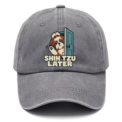 Shih Tzu Later Familiar Punchlines Classic Cap – Urban Haze