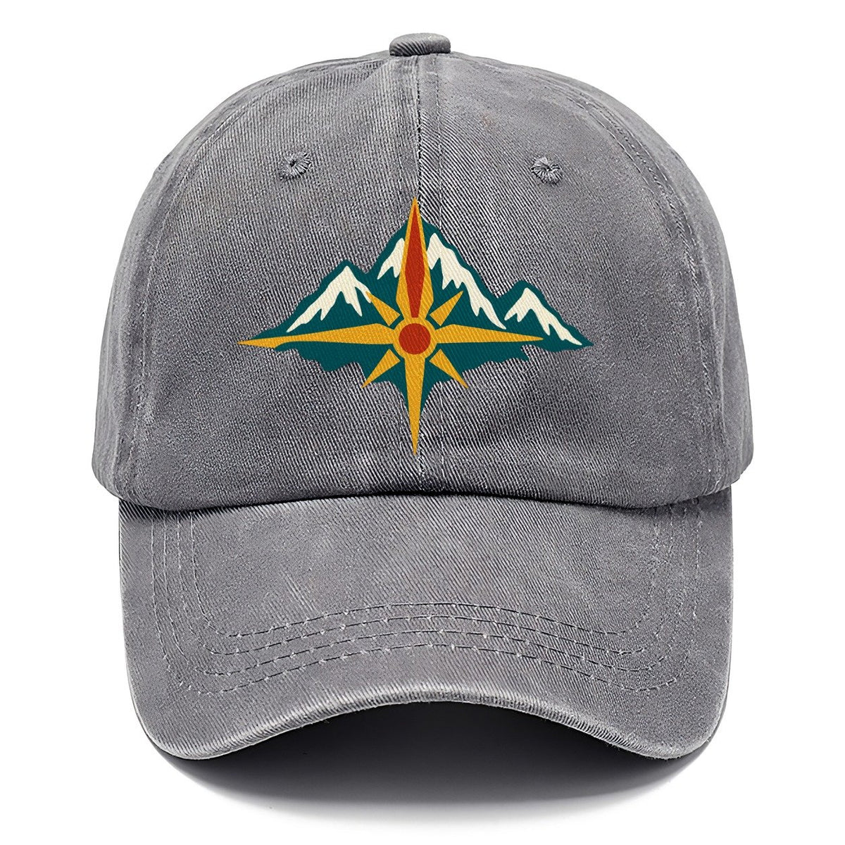 Mountain Compass Fold Keepsake Emblem Classic Cap – Urban Haze