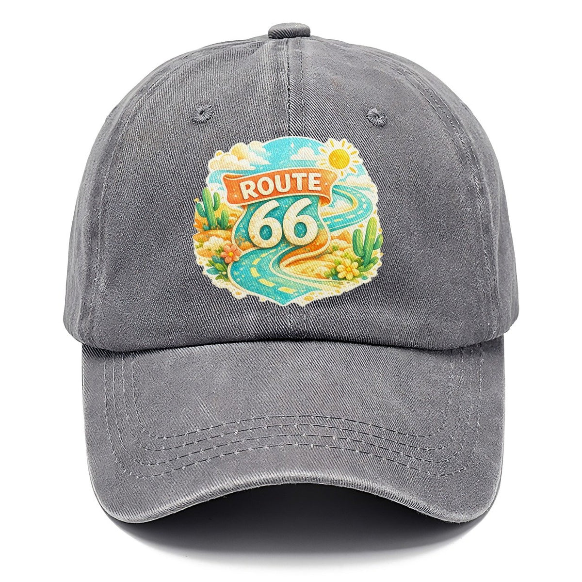 Route 66 Highway Shield Classic Cap – Urban Haze