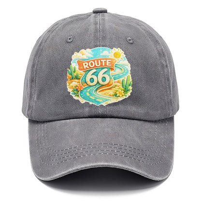 Route 66 Highway Shield Classic Cap – Urban Haze