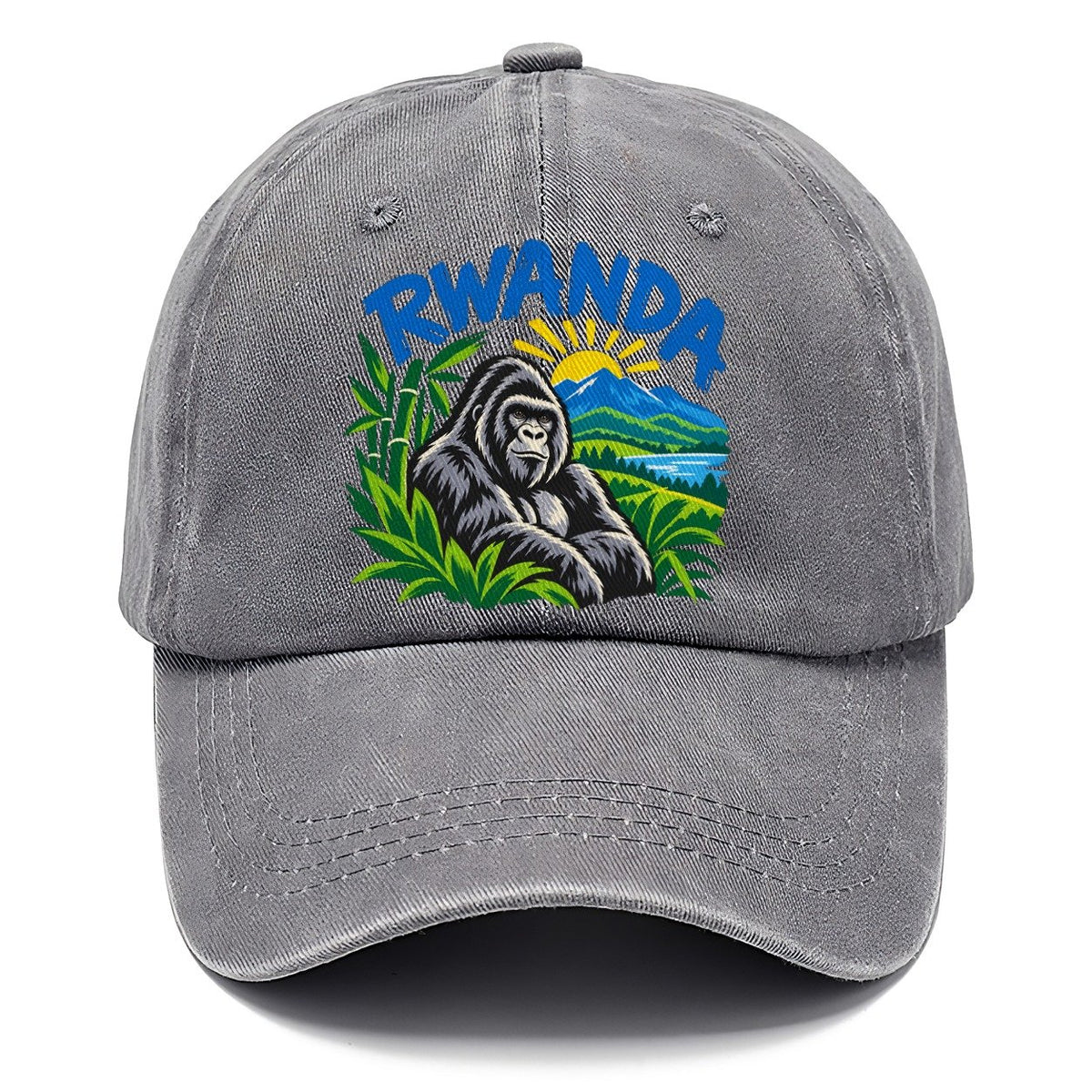 Rwanda Retro Badge Logo Classic Cap – Urban Haze