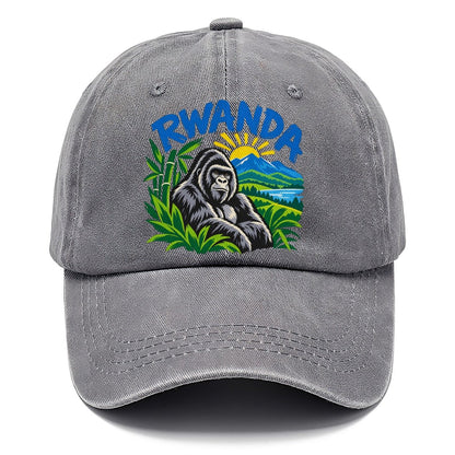 Rwanda Retro Badge Logo Classic Cap – Urban Haze