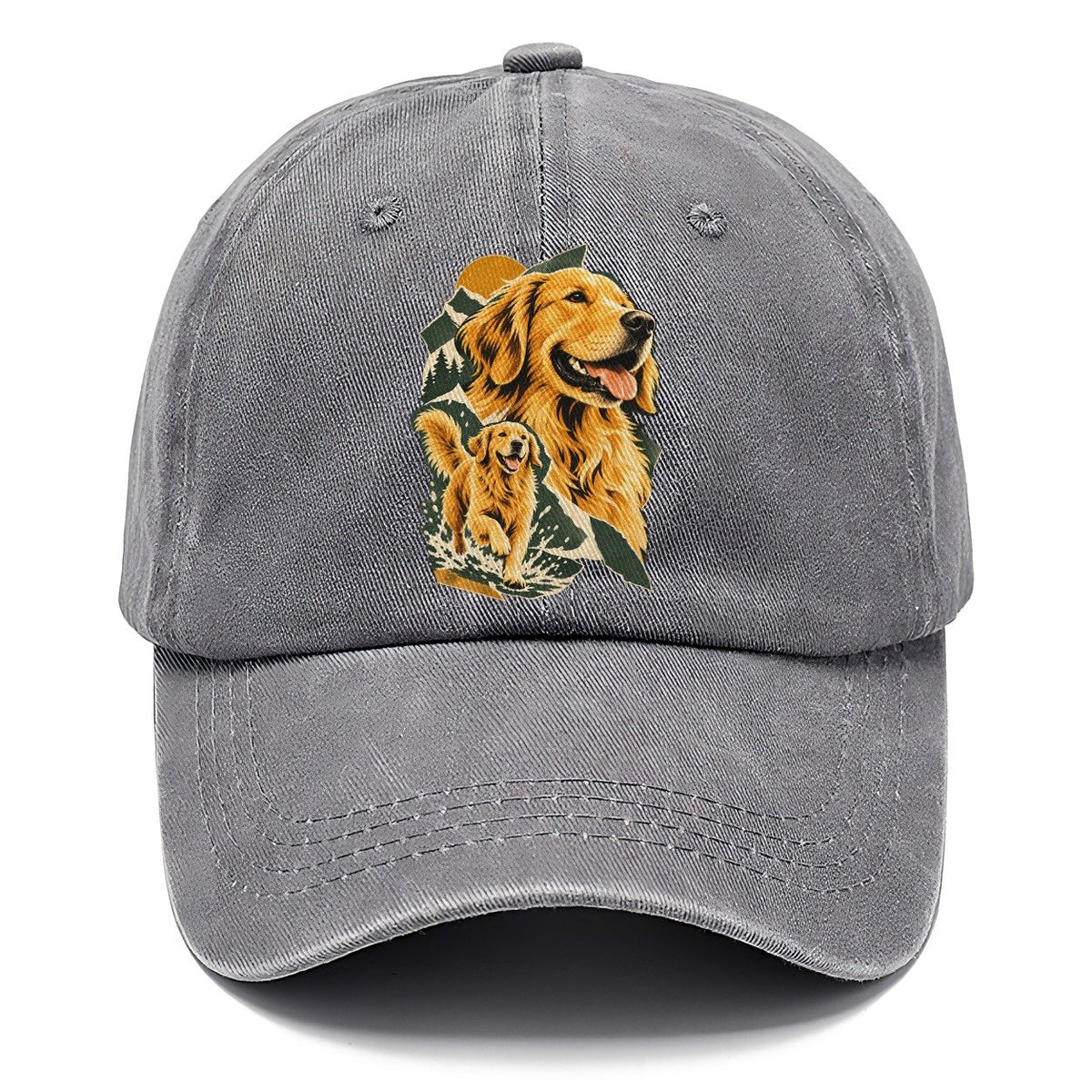 Golden Retriever Mountain Portrait Classic Cap – Urban Haze