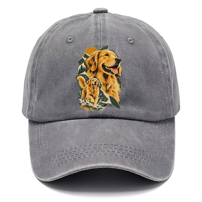 Golden Retriever Mountain Portrait Classic Cap – Urban Haze