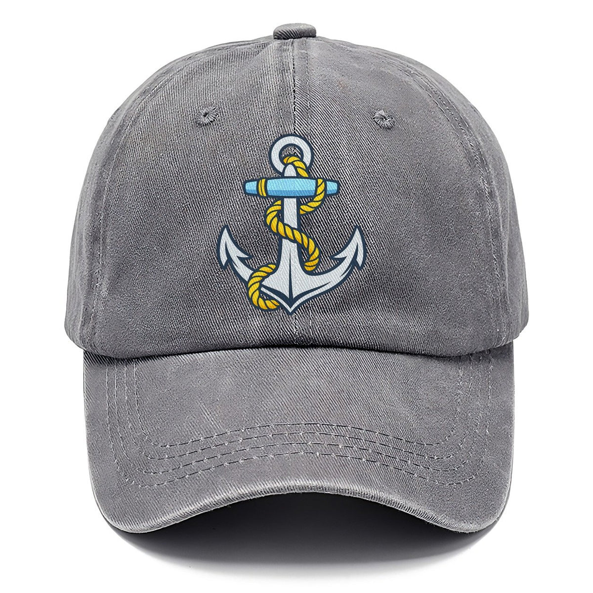 Anchor with Golden Rope Classic Cap – Urban Haze