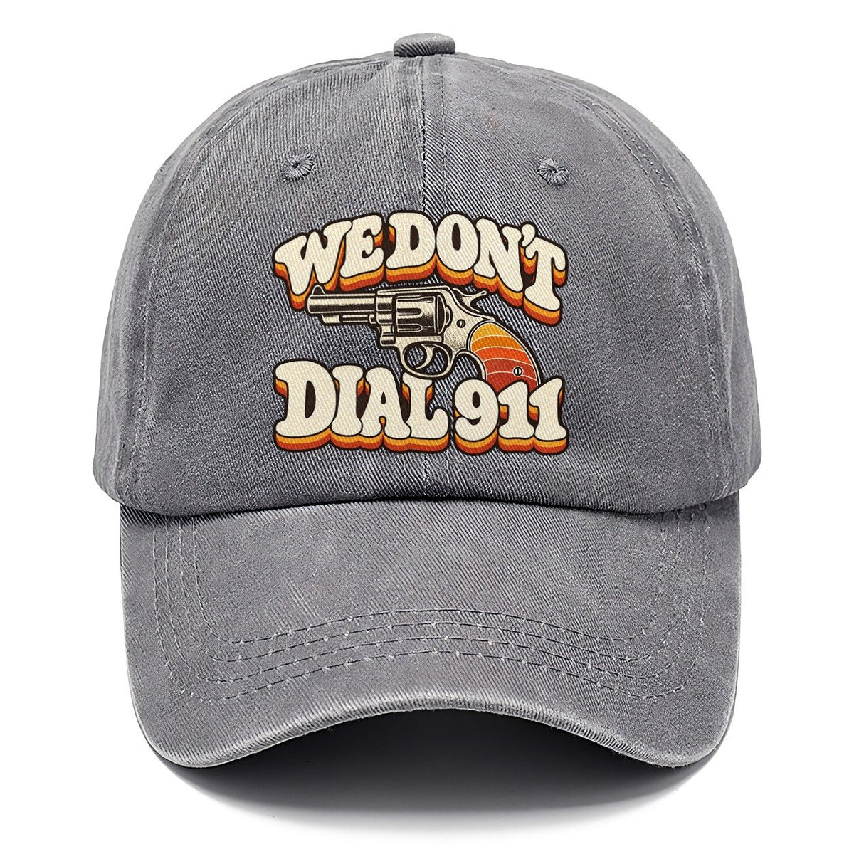 Seventies Sunset We Don't Dial 911 Classic Cap – Urban Haze
