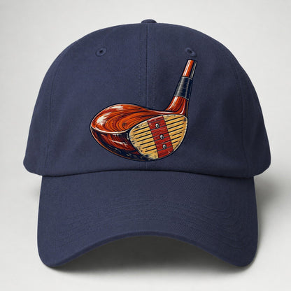 Vintage Club Head Golf Life Baseball Cap – Twilight Navy