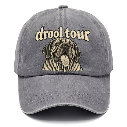 A Heavy Jowled Mastiff Head Panting With The Tongue Out Bark For Me Classic Cap – Urban Haze