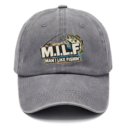 M.I.L.L.F. Man I Like Fishin' Classic Cap – Urban Haze