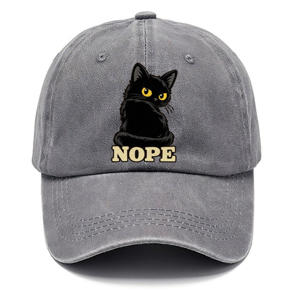 Black Cat Nope Fan Favorites Classic Cap – Urban Haze