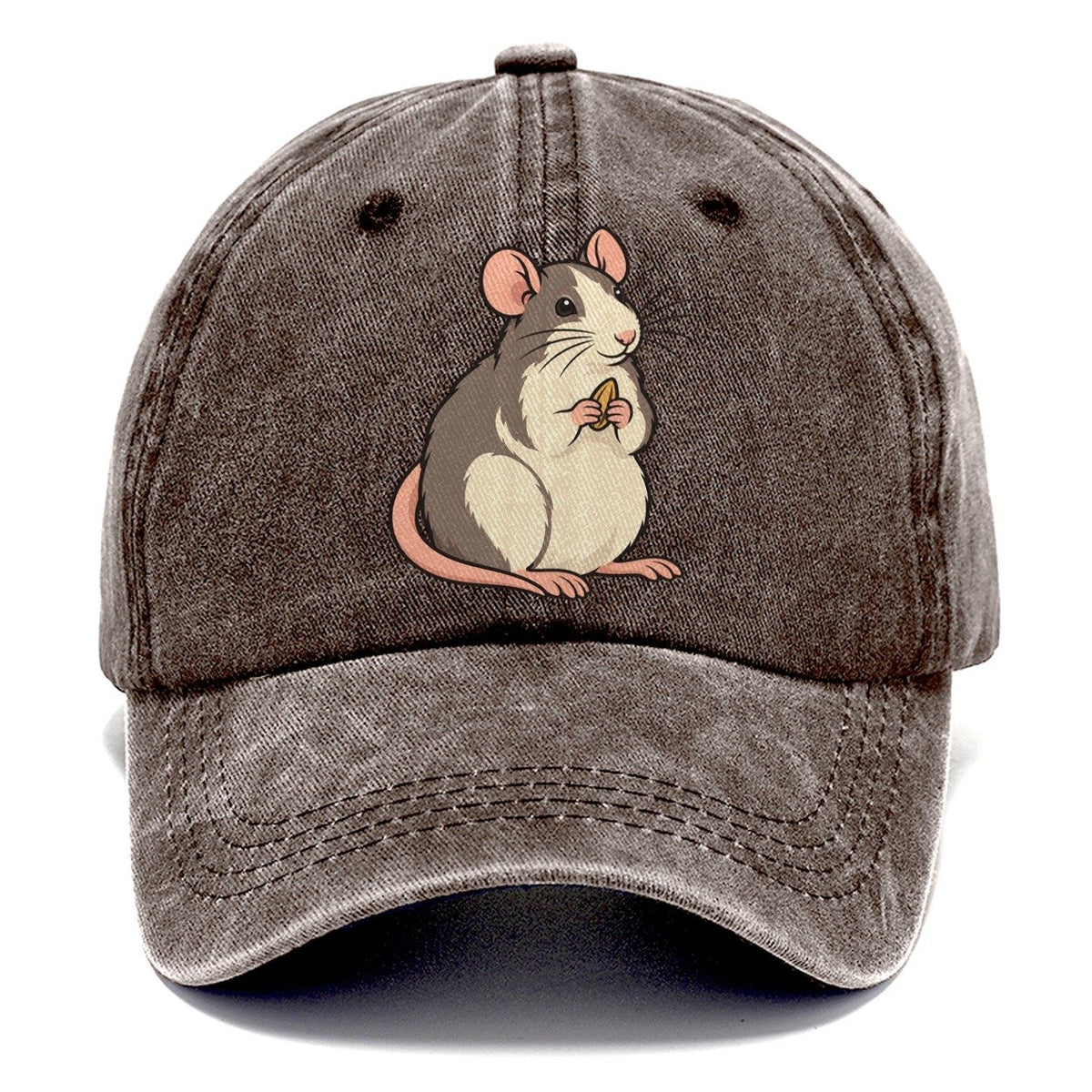 Fancy Rat Seed Hold Small Pet Logos Classic Cap – Brown