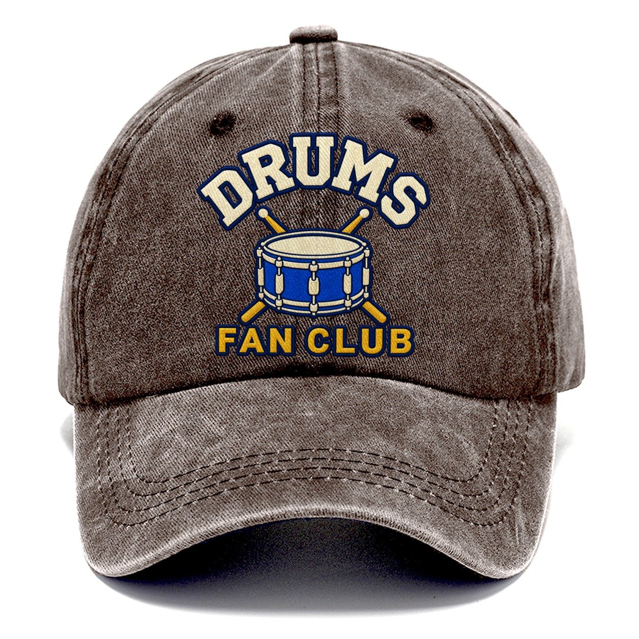 Drums Fan Club Classic Cap – Brown