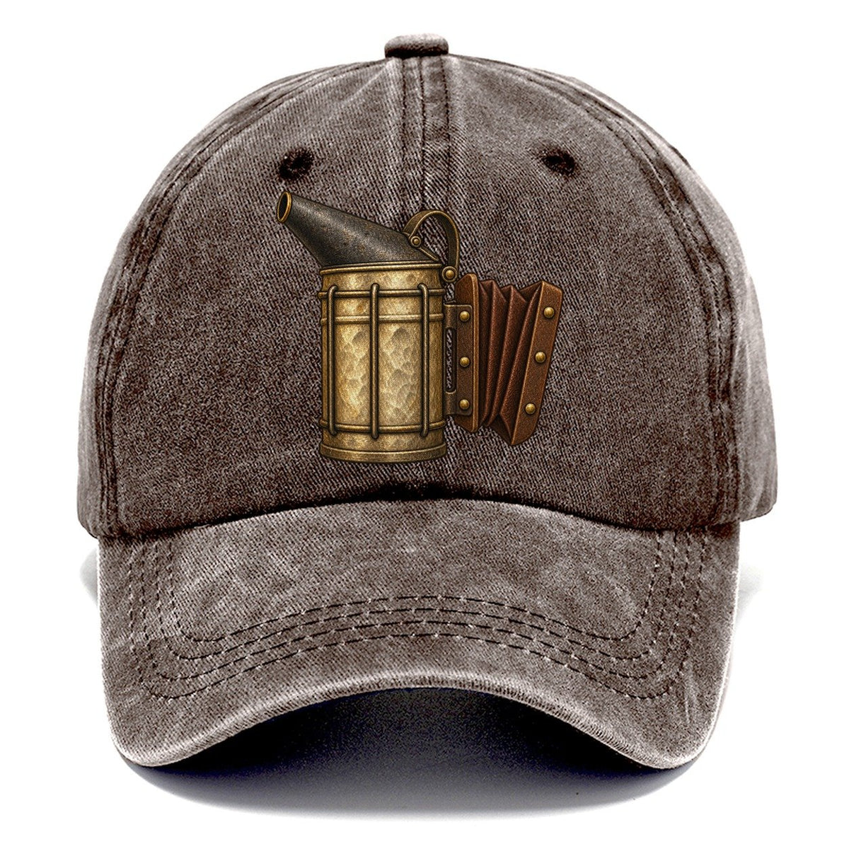 Tin Bee Smoker Beekeeping Classic Cap – Brown