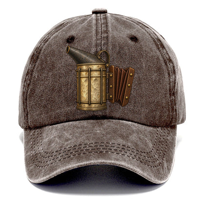 Tin Bee Smoker Beekeeping Classic Cap – Brown