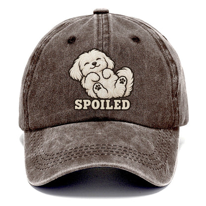 Maltese Spoiled Fan Favorites Classic Cap – Brown