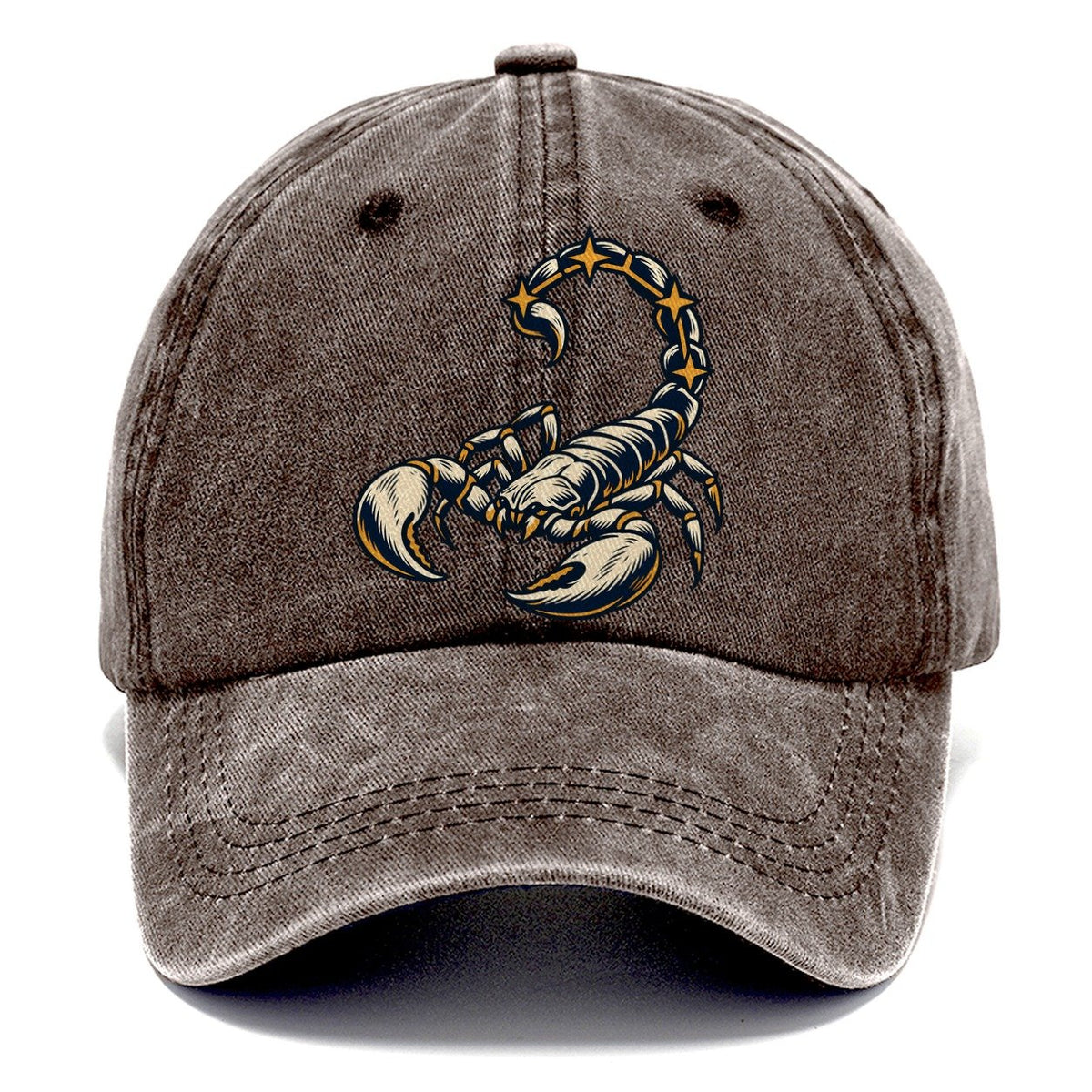 Scorpion Constellation Tail Sundown Familiars Classic Cap – Brown