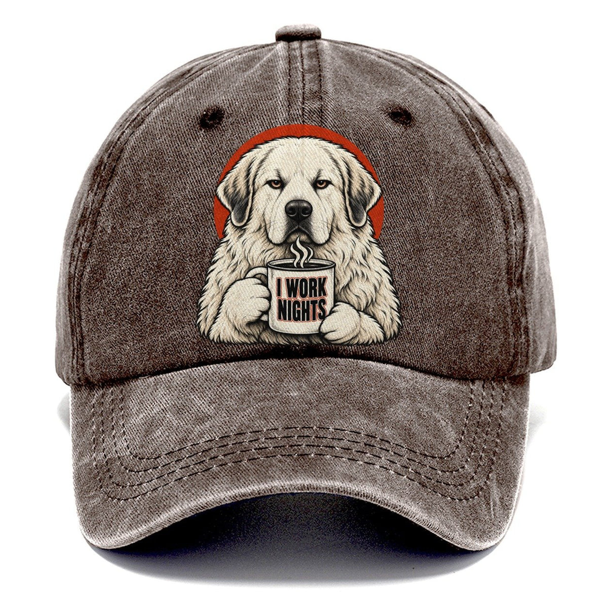 Great Pyrenees Mug Truths Dog Mug Truths Classic Cap – Brown