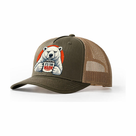 Polar Bear Mug Truths Trucker Hat – Olive Khaki