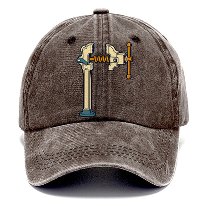 Post Vise Study Blacksmithing Classic Cap – Brown