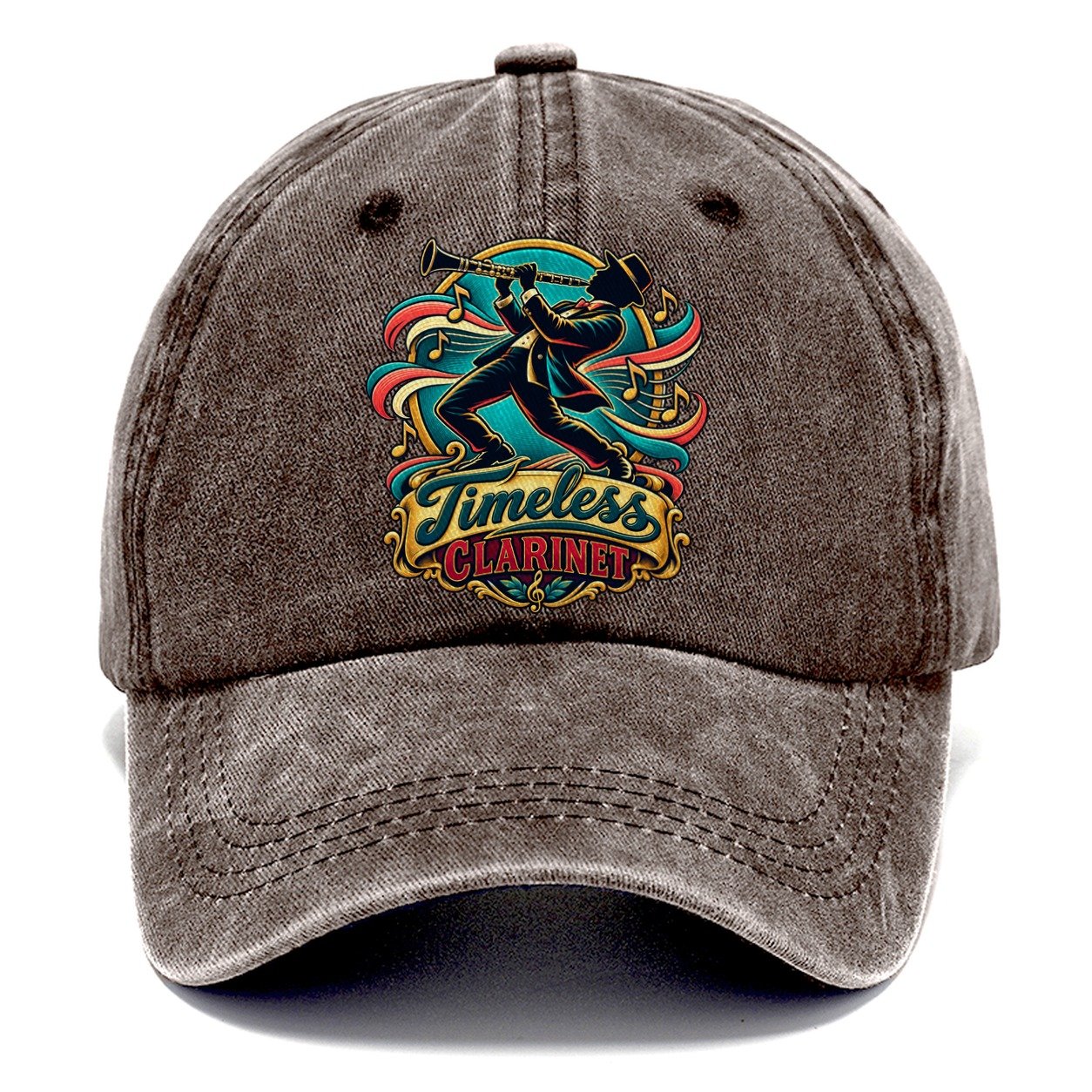 Timeless Clarinet Music Instruments Classic Cap – Brown
