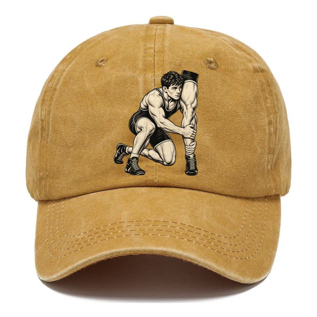 Wrestler Single Leg Entry Global Sports Ink Figures Classic Cap – Golden Harvest