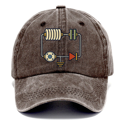Bench Radio Schematic Amateur Radio Classic Cap – Brown
