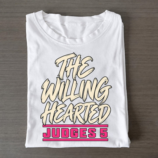 The Willing Hearted Daughters Of Deborah Classic T-shirt – White