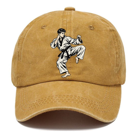 Taekwondo Guarded Counter Global Sports Ink Figures Classic Cap – Golden Harvest