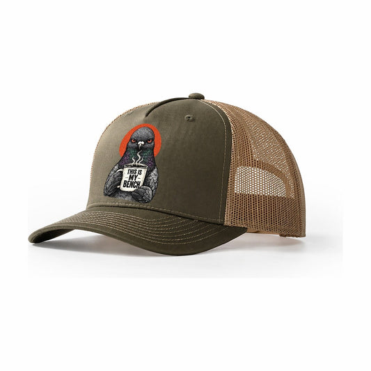 Pigeon Mug Truths Trucker Hat – Olive Khaki