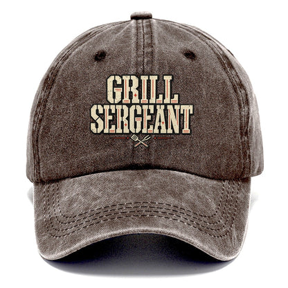 Grill Sergeant American Wit Classic Cap – Brown