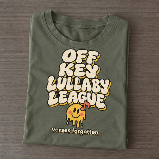 Lullaby League Running On Fumes Club Classic T-shirt – Army Green