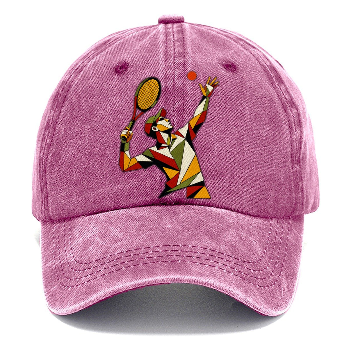 Tennis Serve Overhead Classic Cap – Dusty Rose