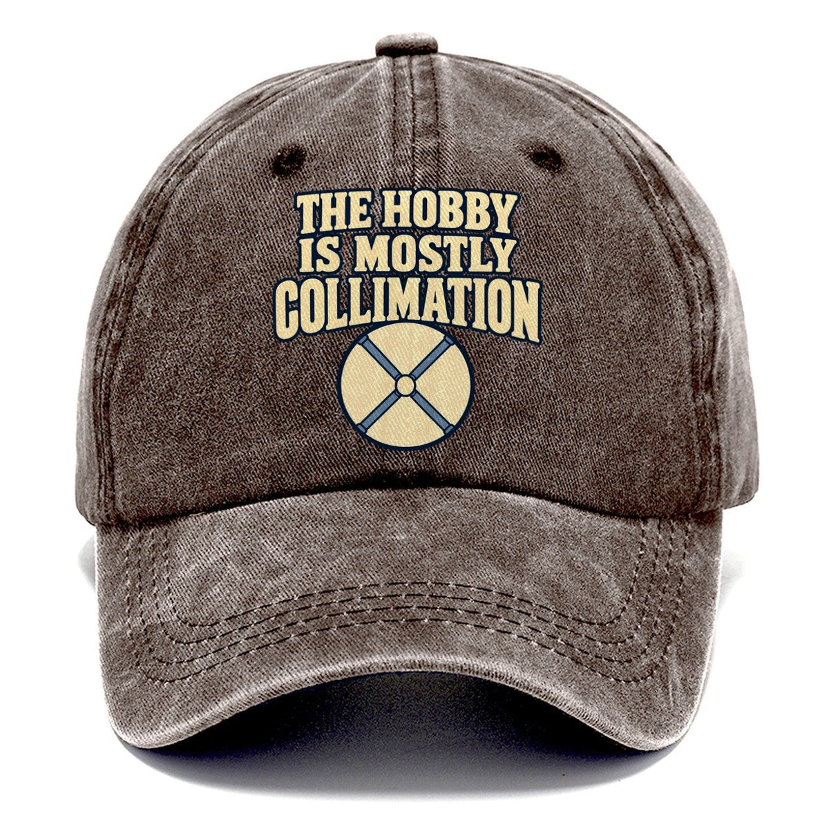 The Hobby Is Mostly Collimation Astronomy And Stargazing Classic Cap – Brown
