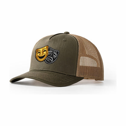 Broadway Masks Trucker Hat – Olive Khaki