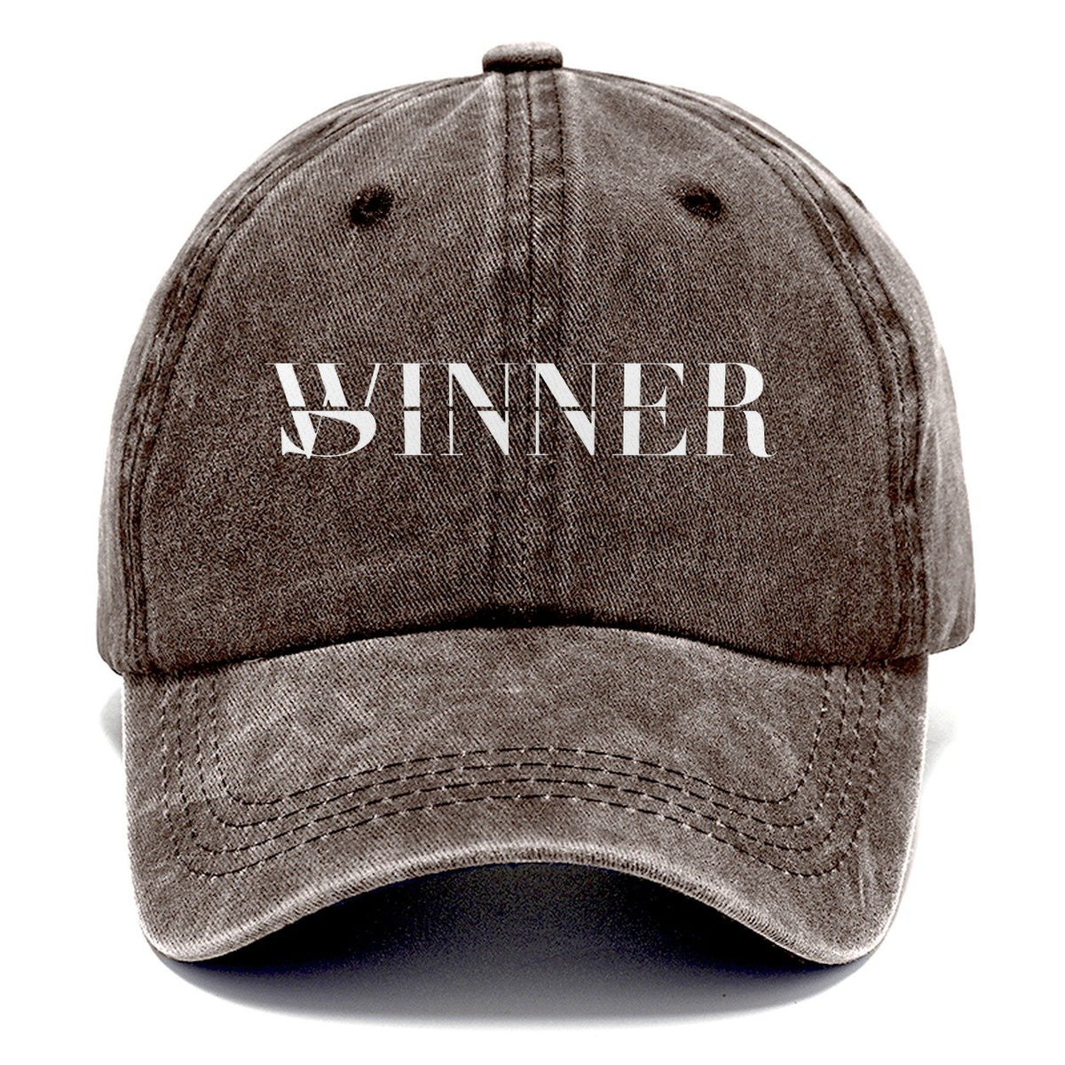 Winner Sinner Split Feelings Classic Cap – Brown