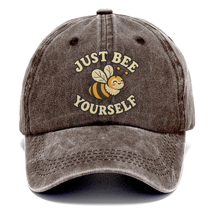 Bee Animal Puns Classic Cap – Brown