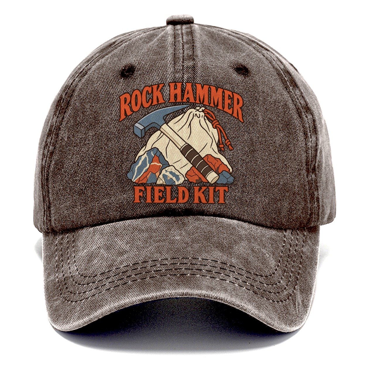 Rock Hammer Field Kit Rocks And Minerals Classic Cap – Brown