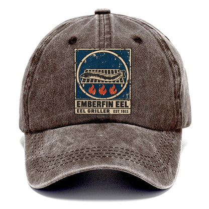 Emberfin Eel Griller Noren Trade Co Classic Cap – Brown