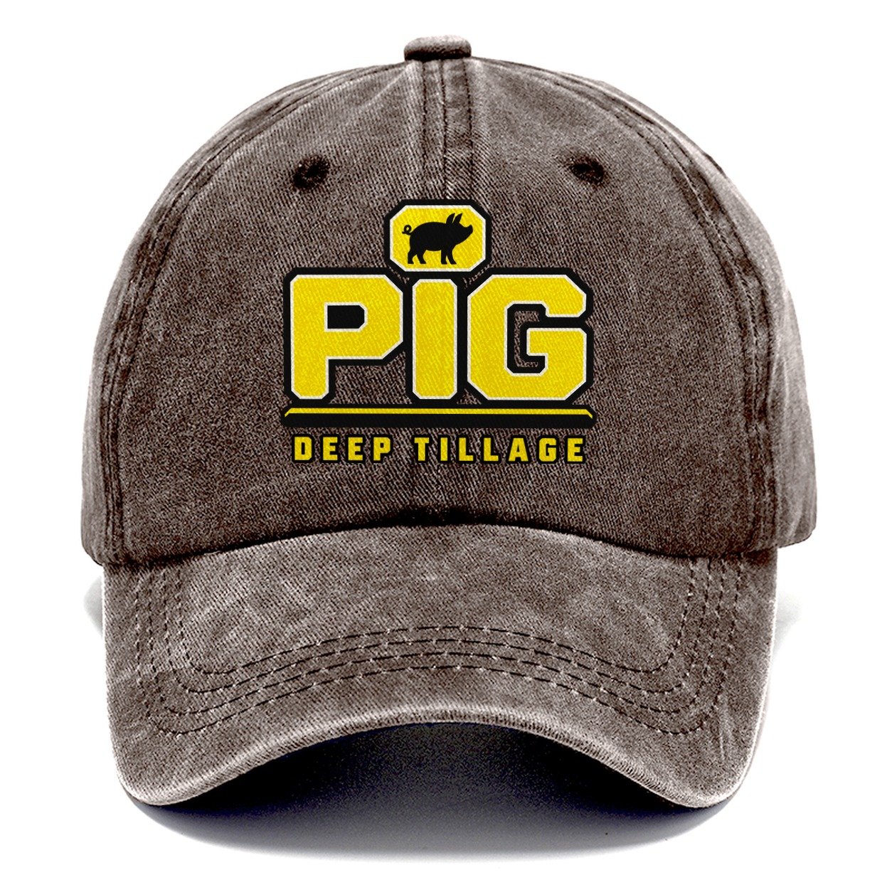 Pig Deep Tillage Heavy Duty Classic Cap – Brown