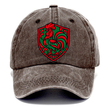 Portugal Minimal Emblem Country Logos Classic Cap – Brown