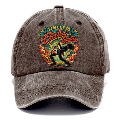 Timeless Electric Guitar Music Instruments Classic Cap – Brown