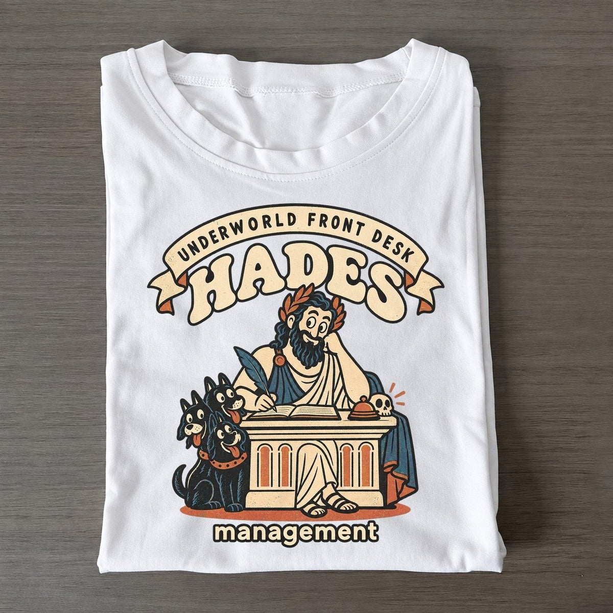Hades Olympus Gift Shop Classic T-shirt – White